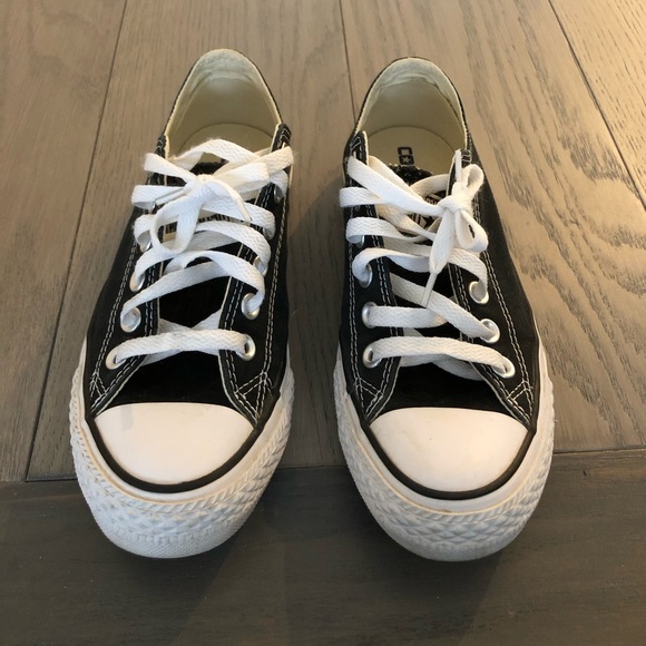 Black Converse All Star in size 6.5 - Picture 1 of 6